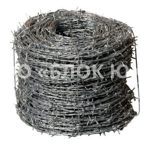 Колючая проволока Егоза оцинкованная 8кг/10м
